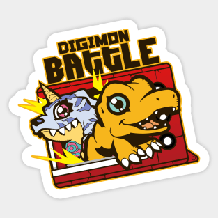 digimon battle Sticker